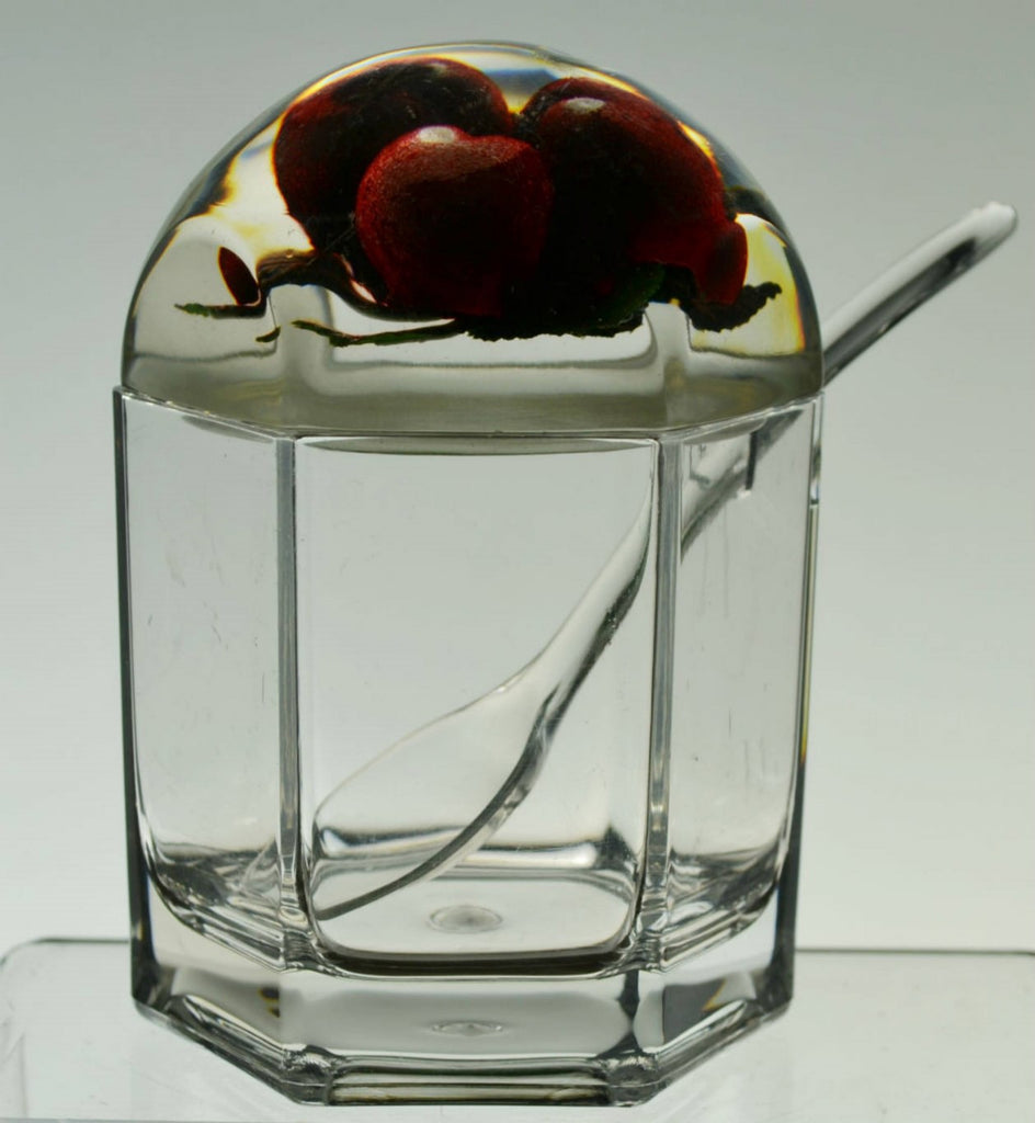 Condiment serving pot