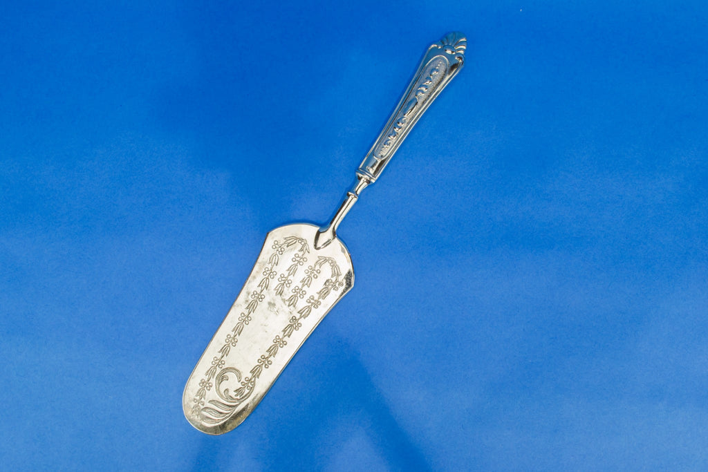 Silver plated cake server