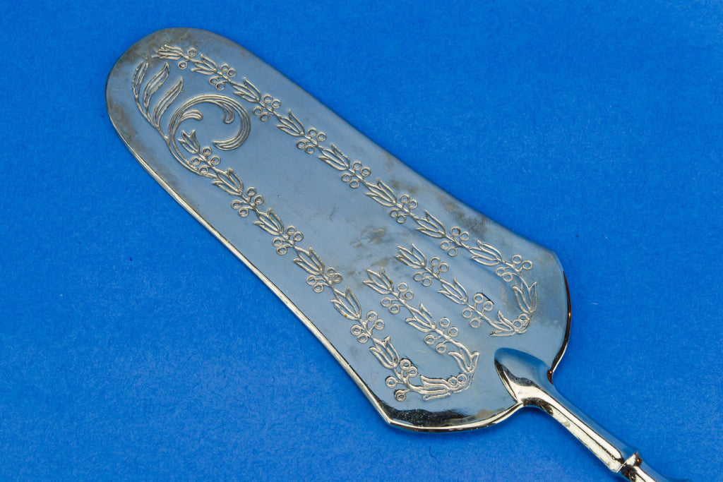 Silver plated cake server