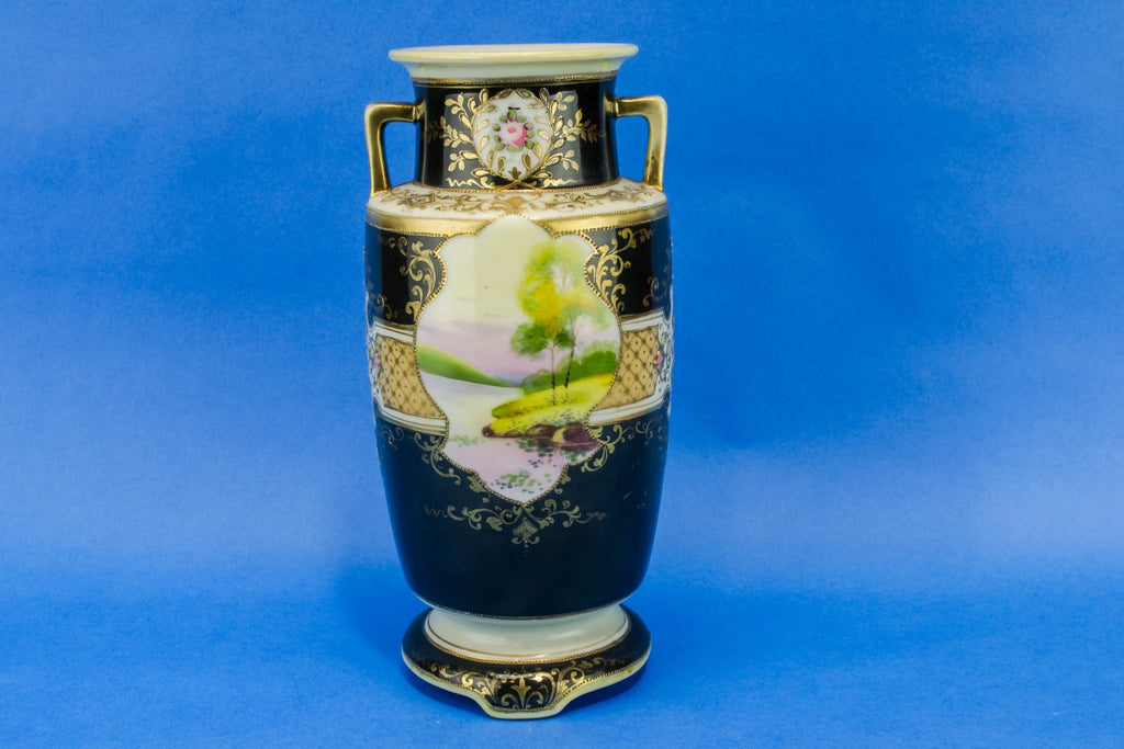 Noritake porcelain vase
