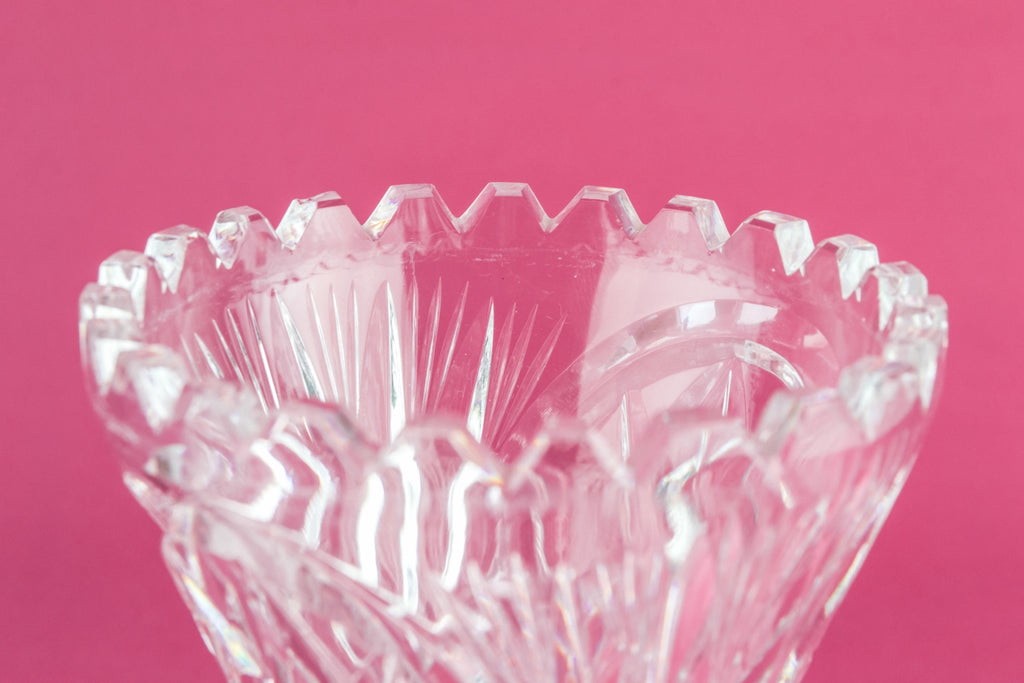 Small glass vase