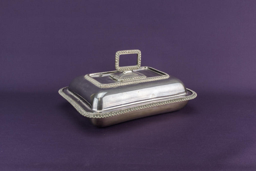Art Deco hot serving dish
