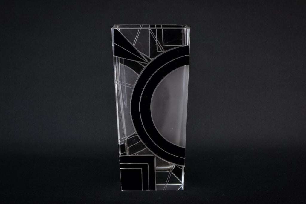 Karl Palda glass vase