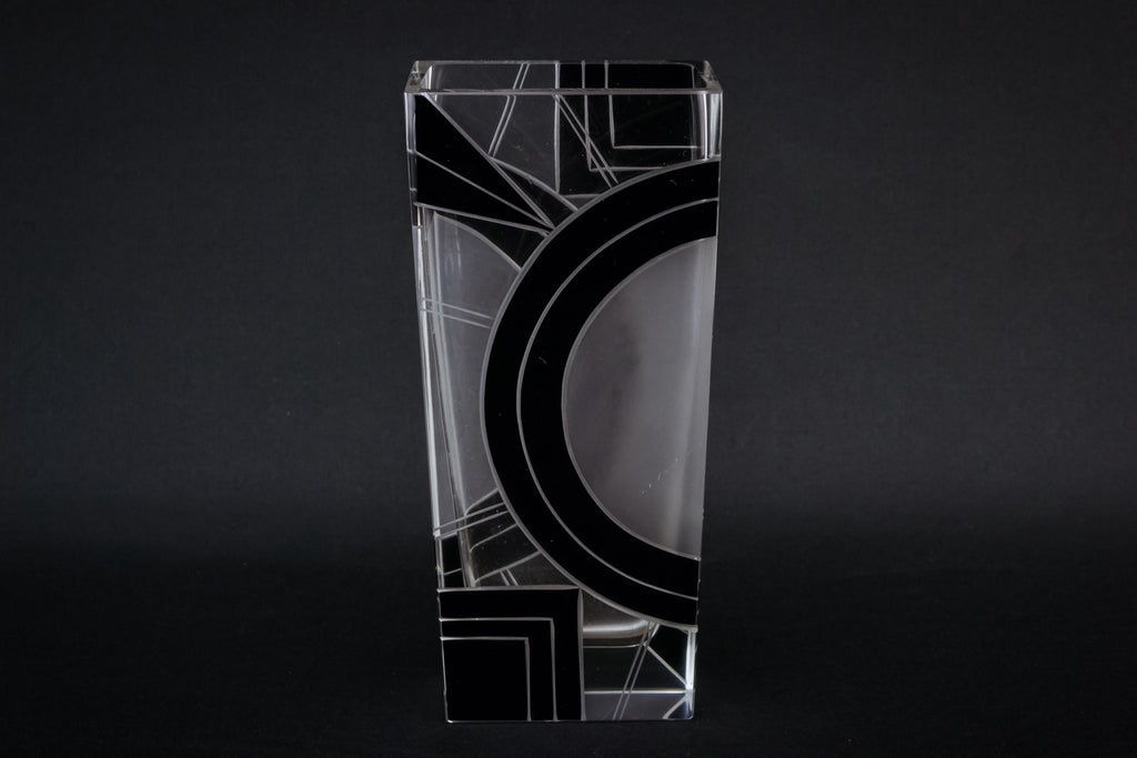 Karl Palda glass vase