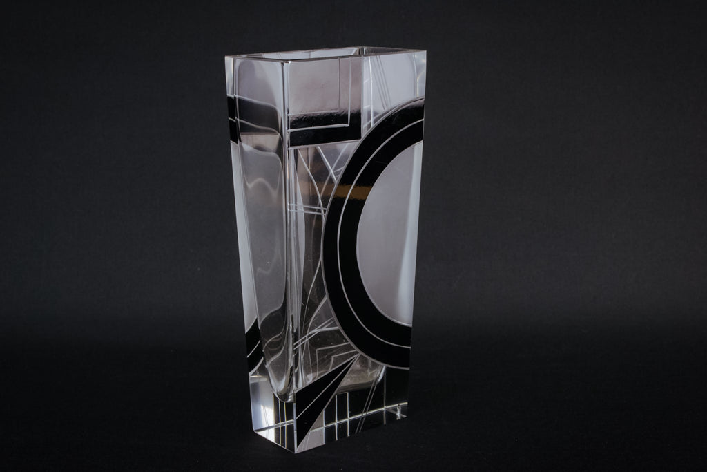 Karl Palda glass vase