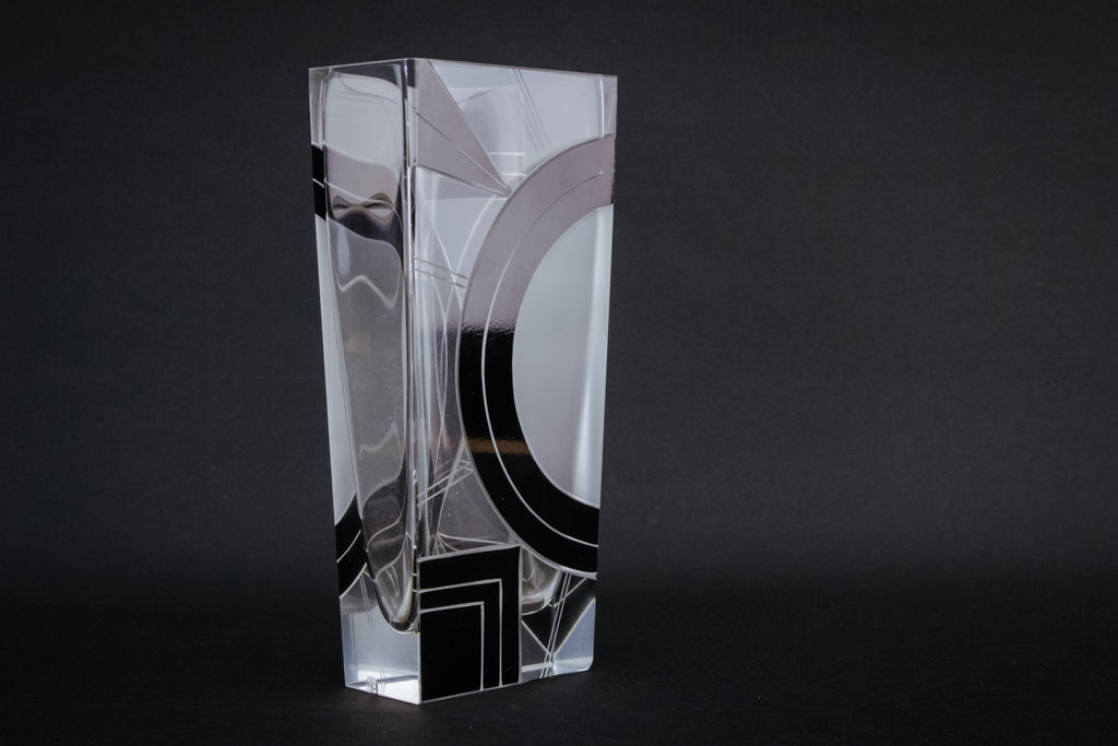 Karl Palda glass vase