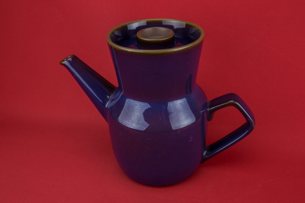 Dark purple coffee pot