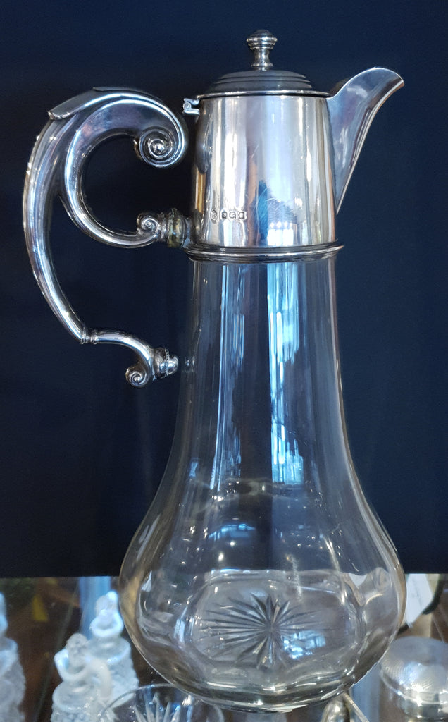 Antique Silver Wine Jug 1910
