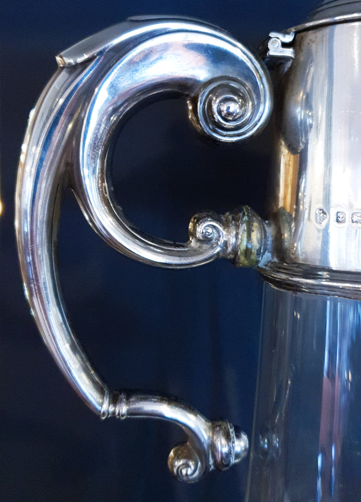 Antique Silver Wine Jug 1910