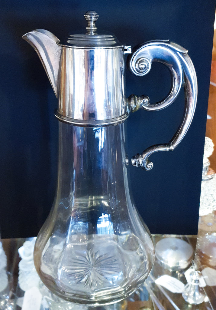 Antique Silver Wine Jug 1910