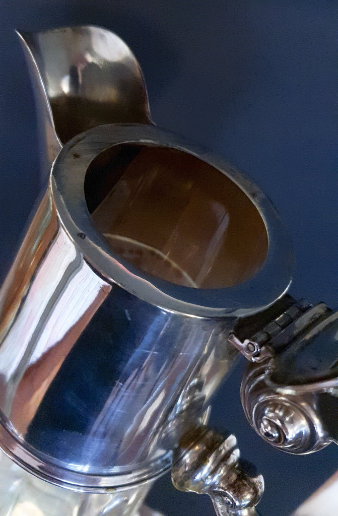 Antique Silver Wine Jug 1910