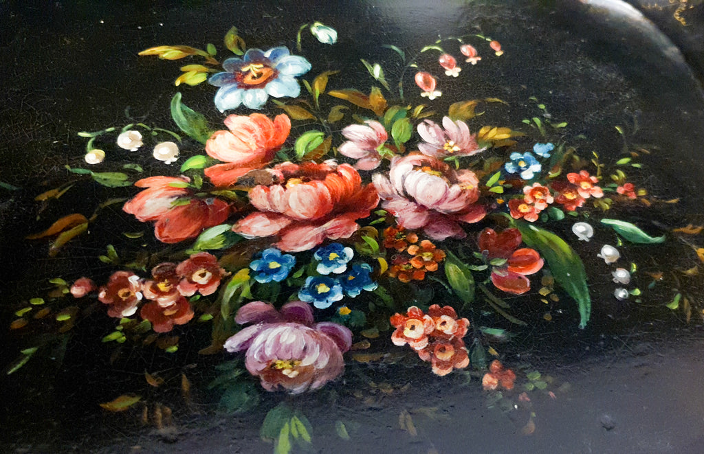 Antique Papier Mache Tray, circa 1850