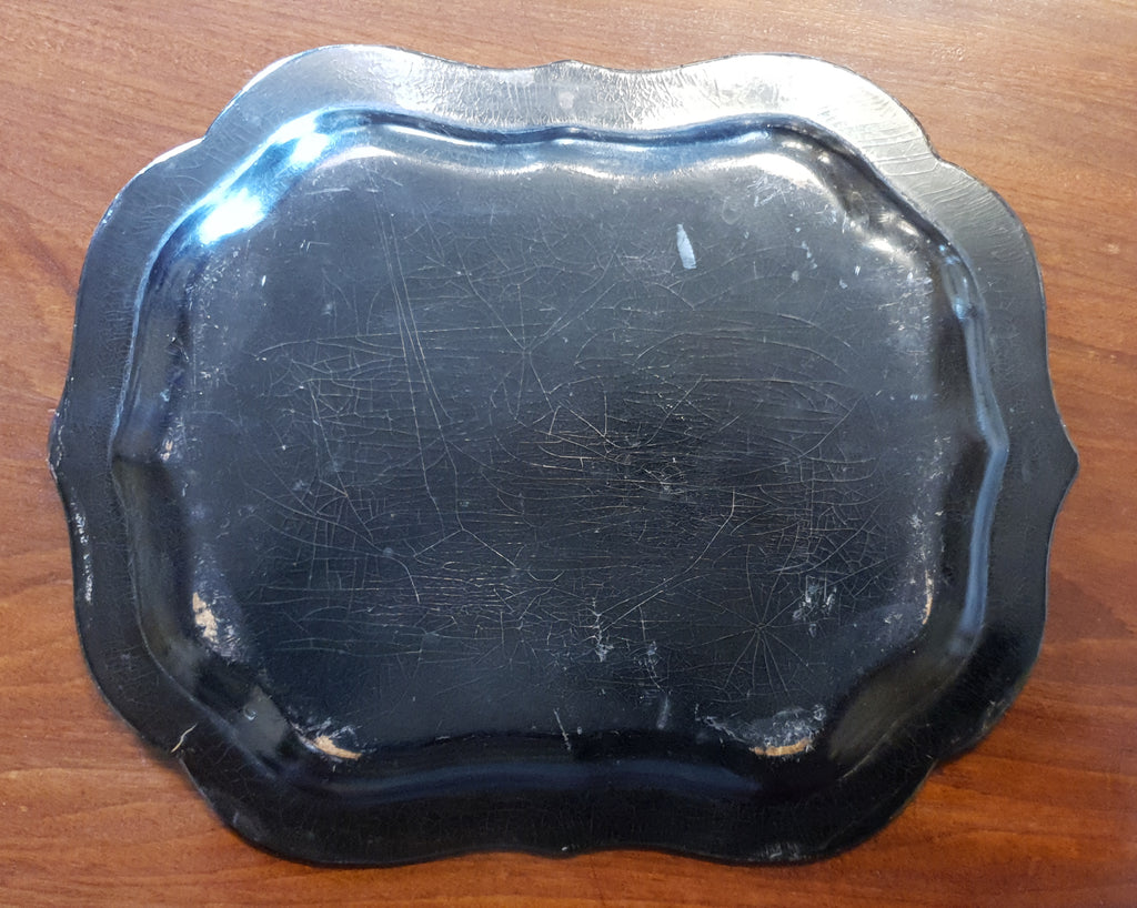 Antique Papier Mache Tray, circa 1850