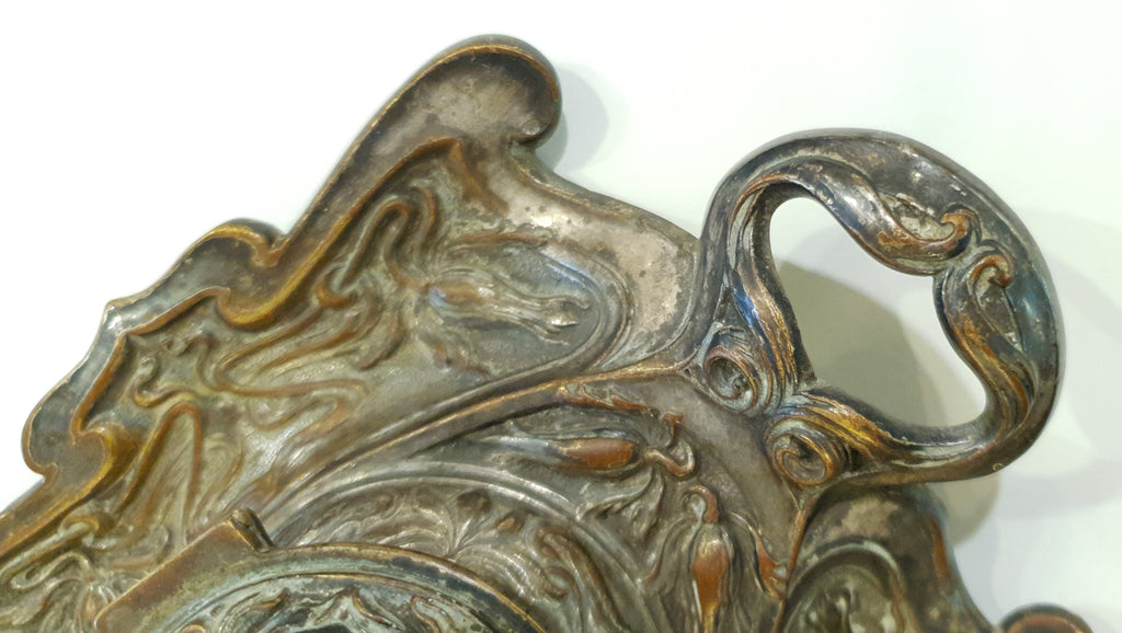 Antique Art Nouveau Inkwell, circa 1900