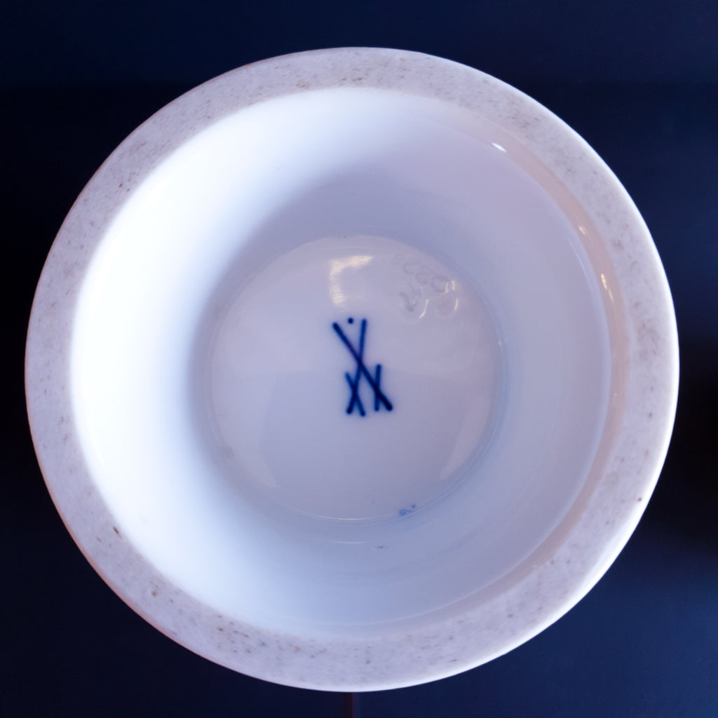 Small Meissen Porcelain Dragon Vase