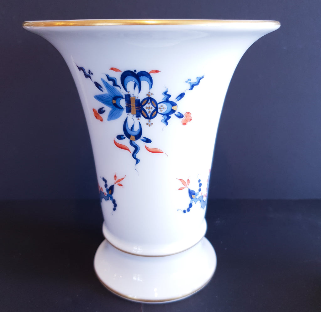 Small Meissen Porcelain Dragon Vase