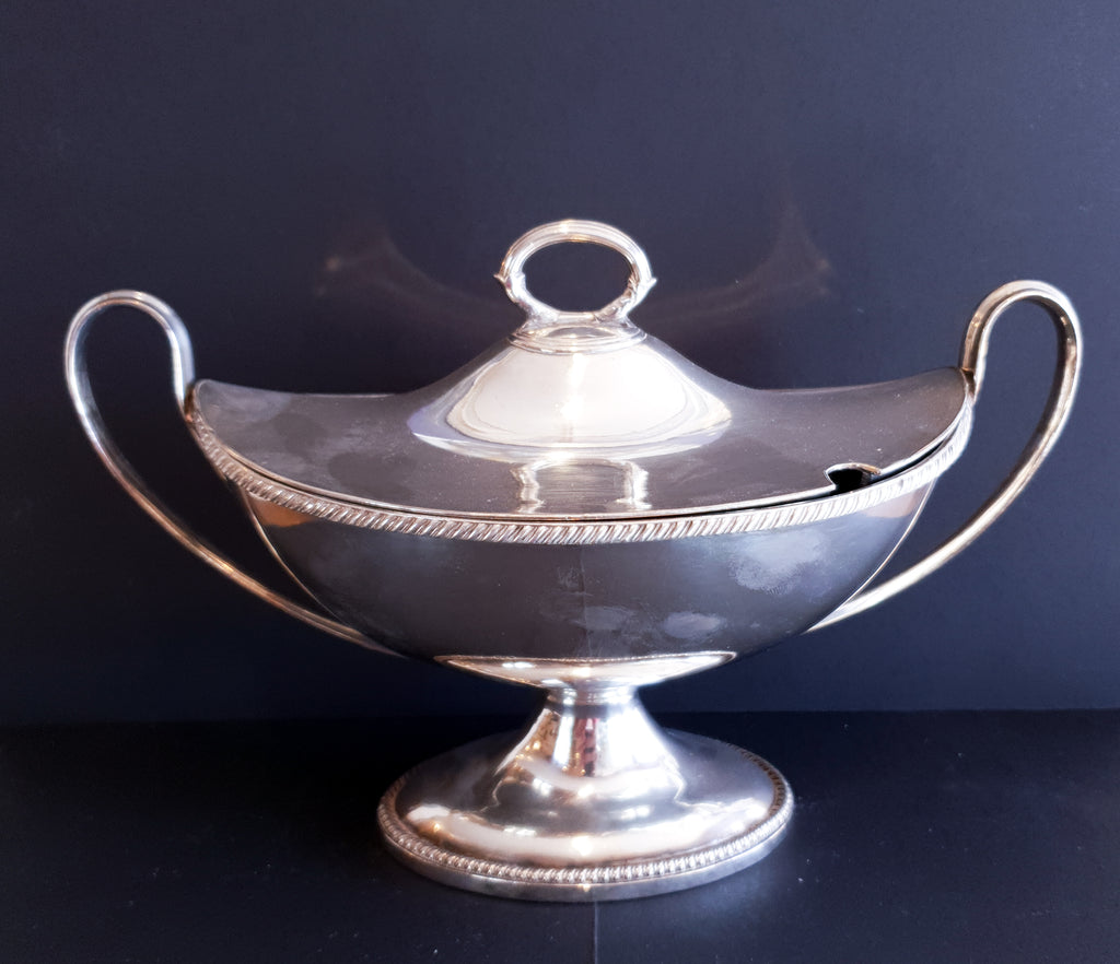 Silver Plated Small Tureen and Lid circa 1900