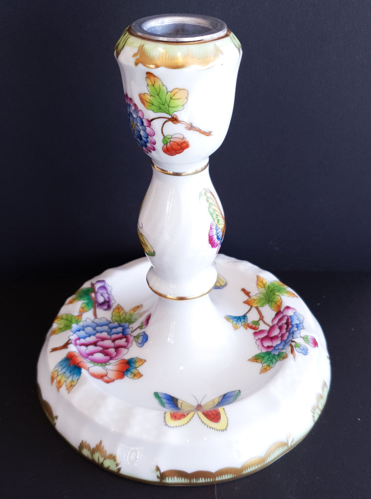 Herend Porcelain Queen Victoria Candelabra