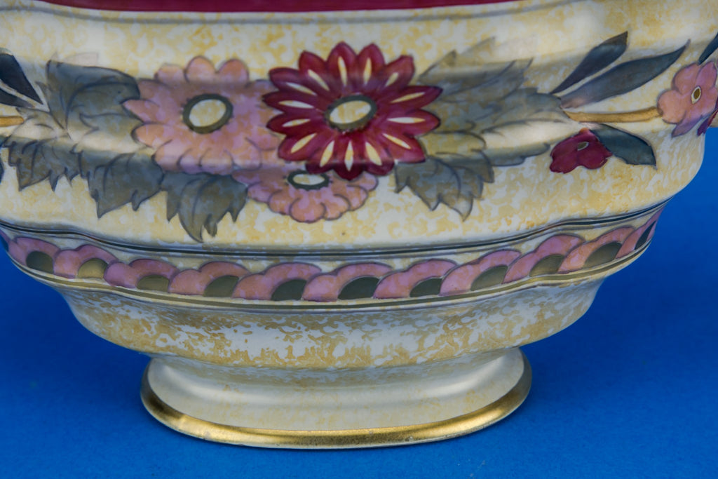 Art Deco floral vase