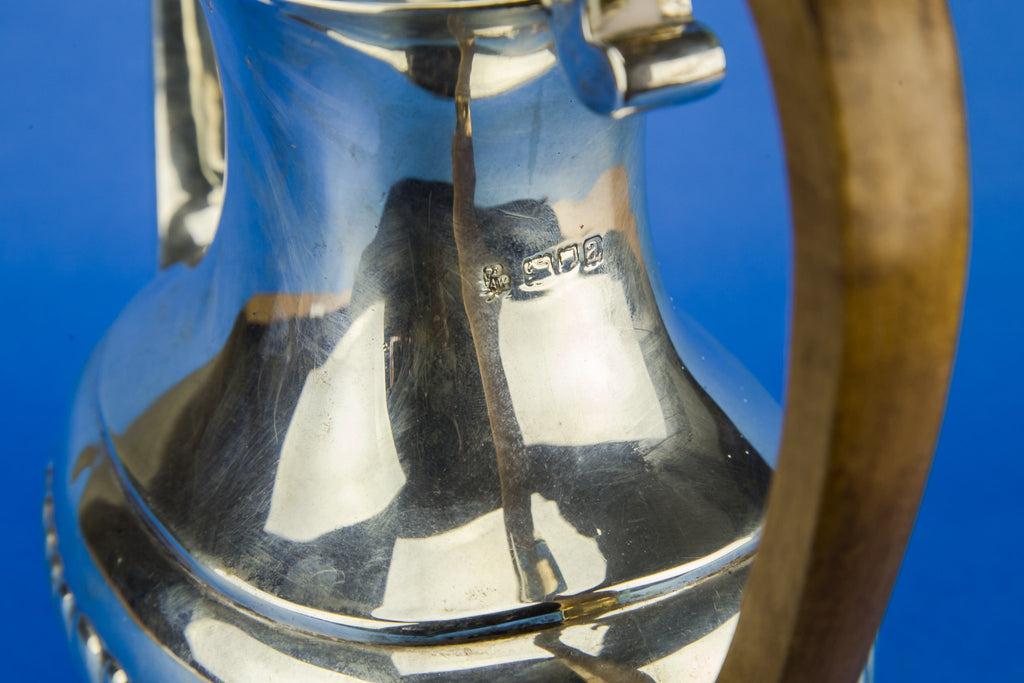 Sterling silver coffee pot