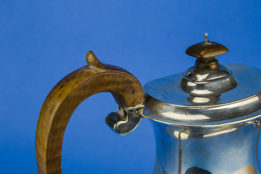 Sterling silver coffee pot