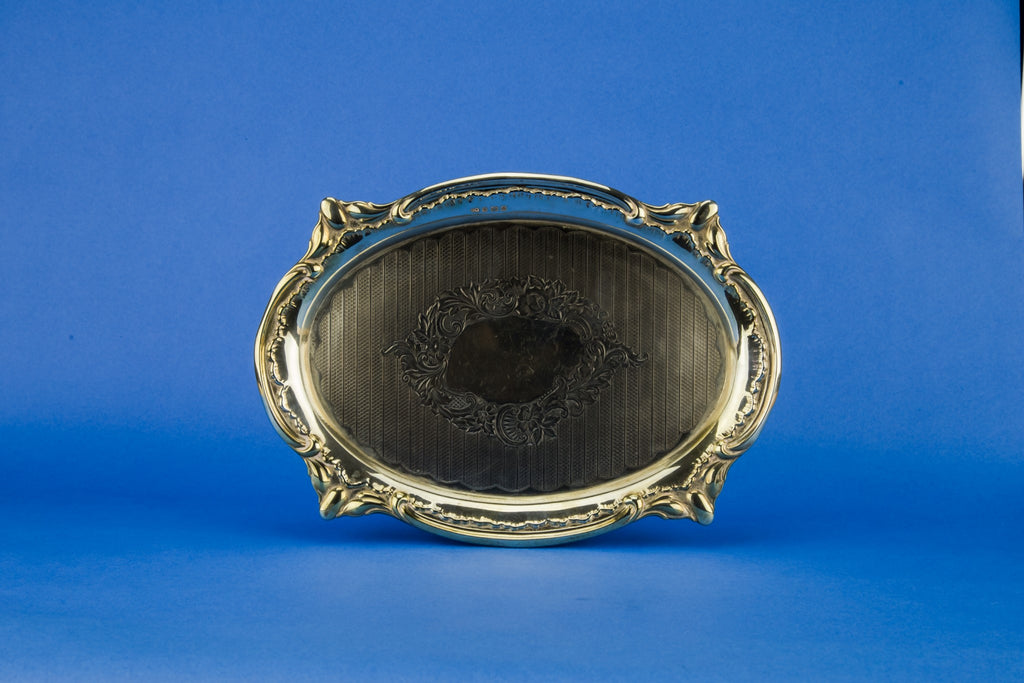 Sterling silver tray
