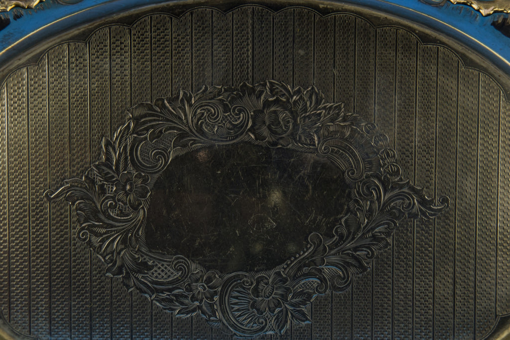 Sterling silver tray