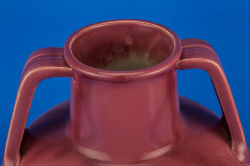 Pink ceramic vase