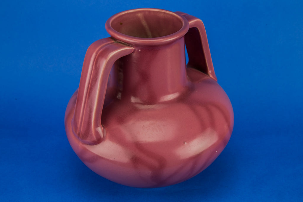 Pink ceramic vase