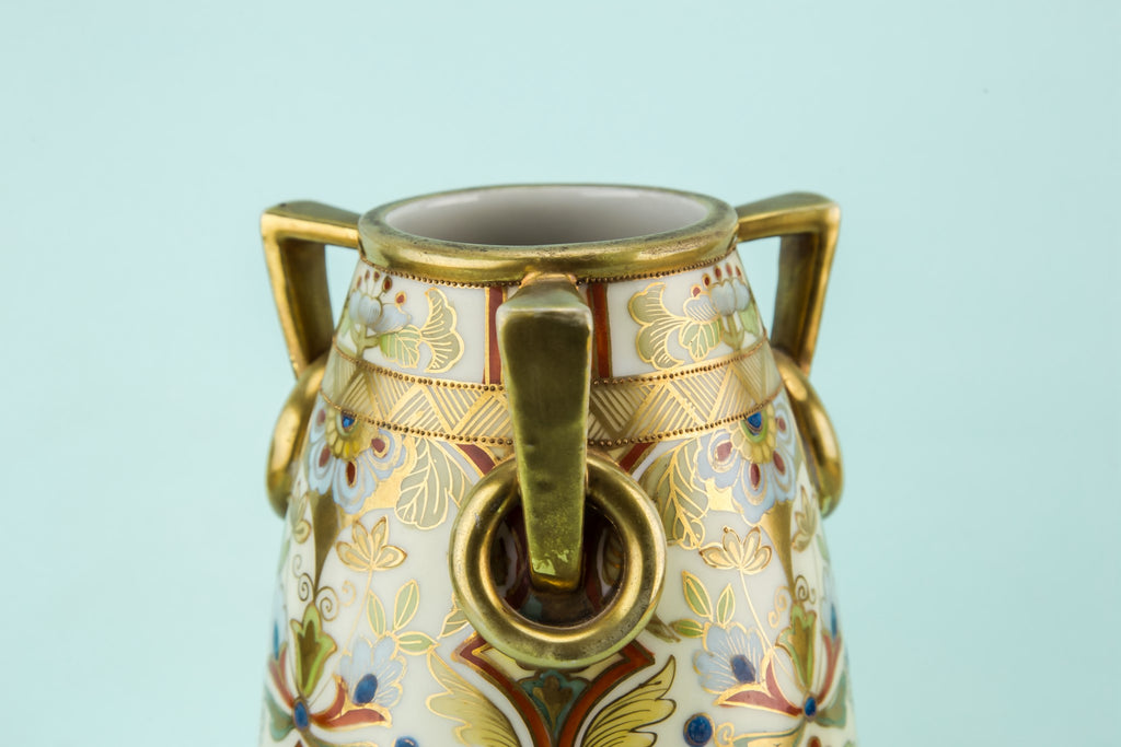 Noritake porcelain vase