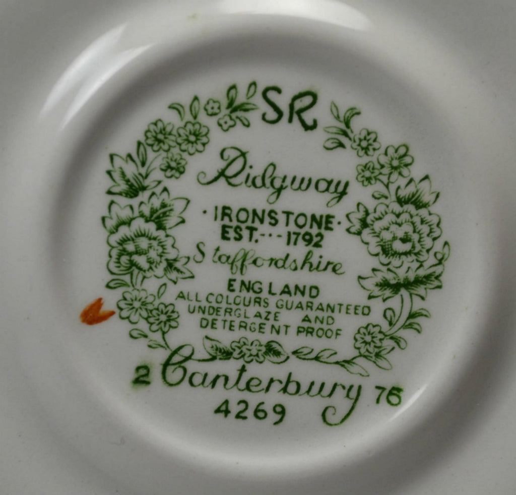 6 Porcelain dinner plate