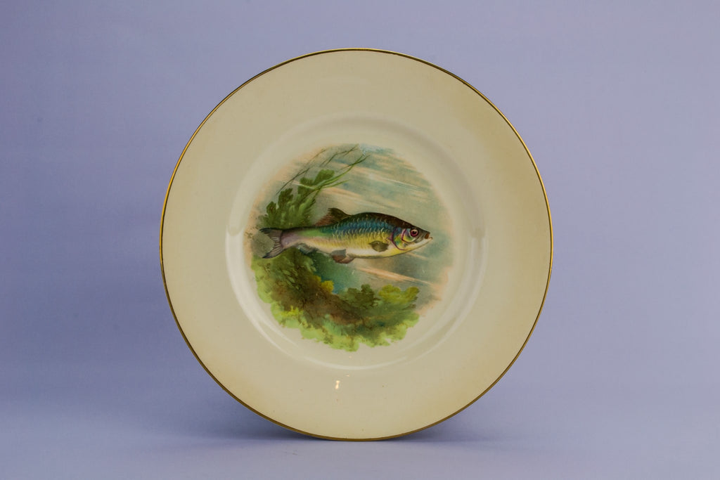 6 fish ceramic plates