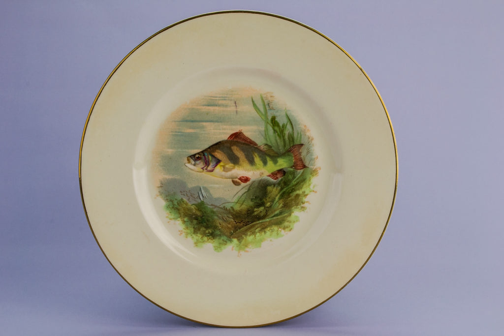 6 fish ceramic plates