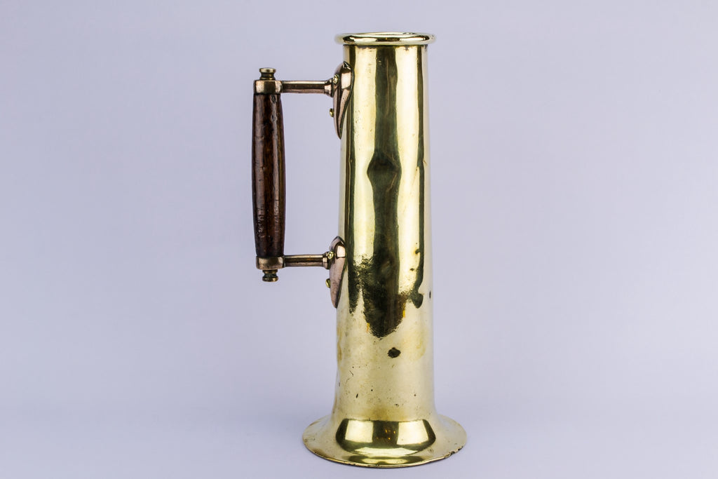 Arts & Crafts brass jug