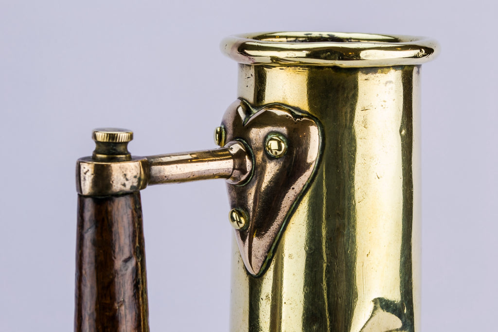 Arts & Crafts brass jug