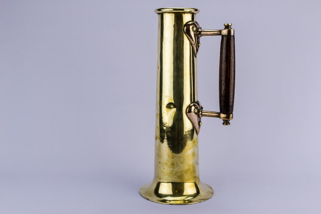 Arts & Crafts brass jug