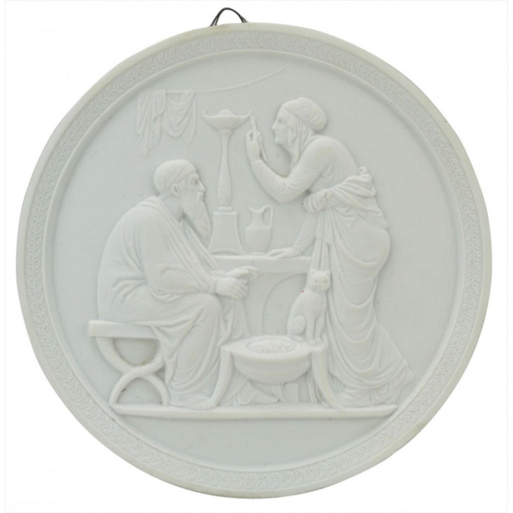 Winter season wall plaque