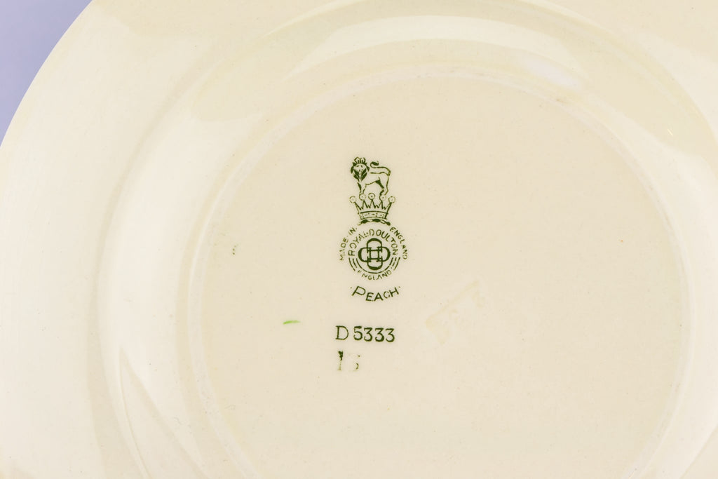 6 Royal Doulton small plates