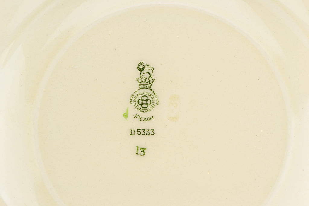 6 Art Deco medium plates