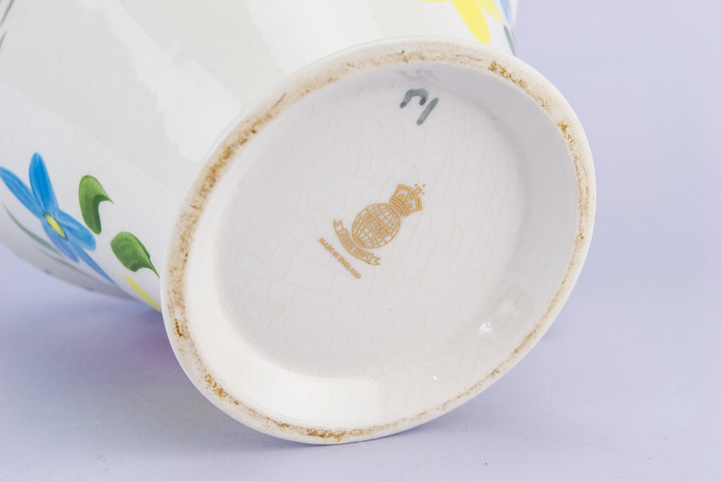 Colourful ceramic teapot