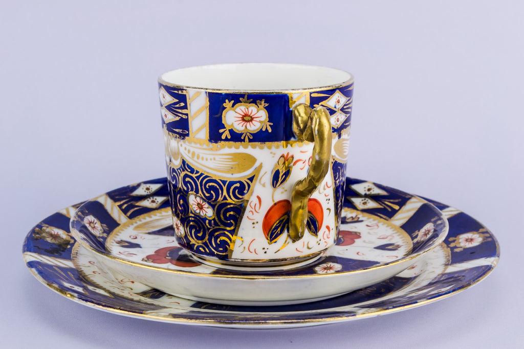 Flow blue tea set