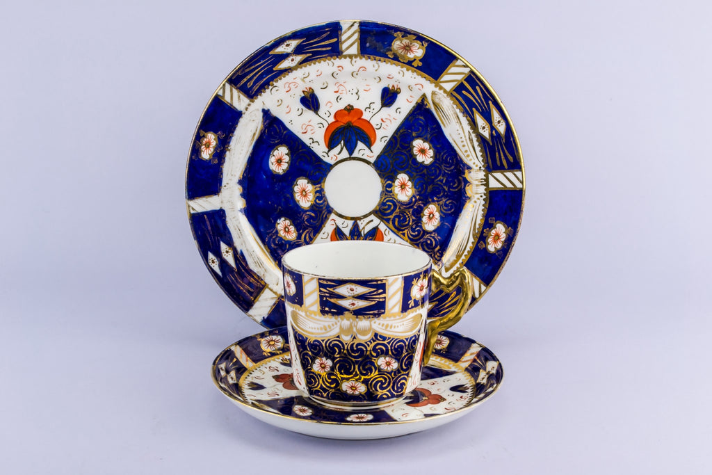 Flow blue tea set