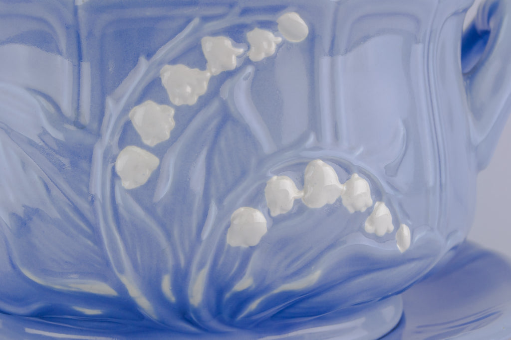 Ceramic floral tureen