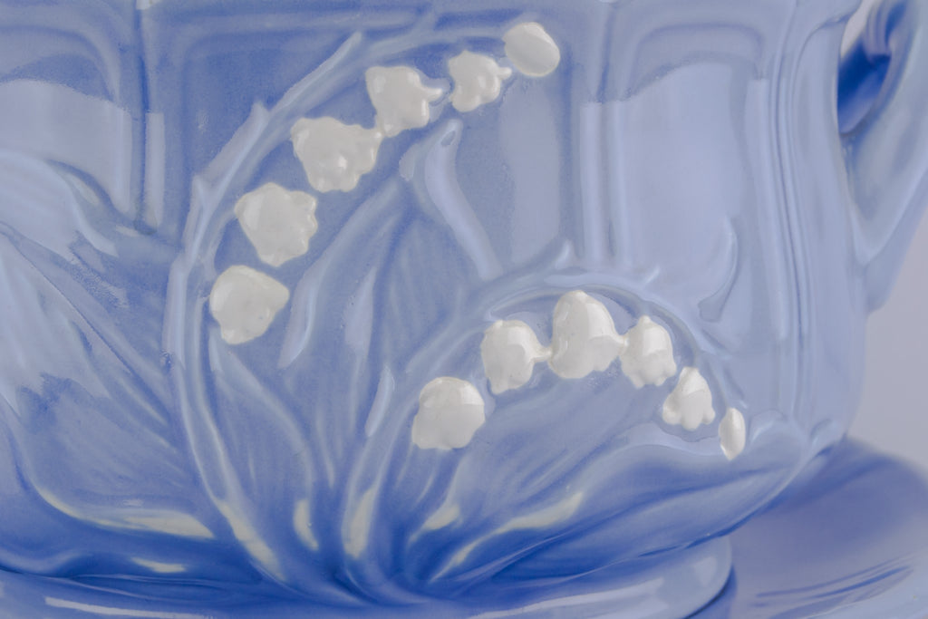 Ceramic floral tureen