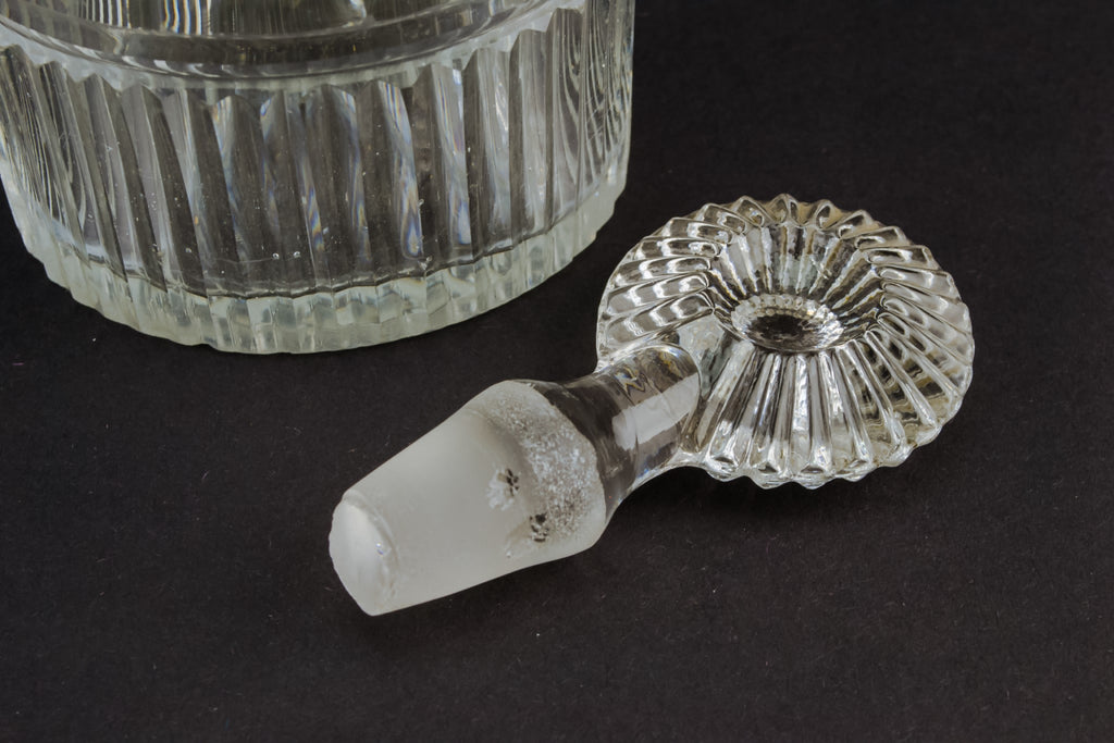 Cut glass Regency decanter