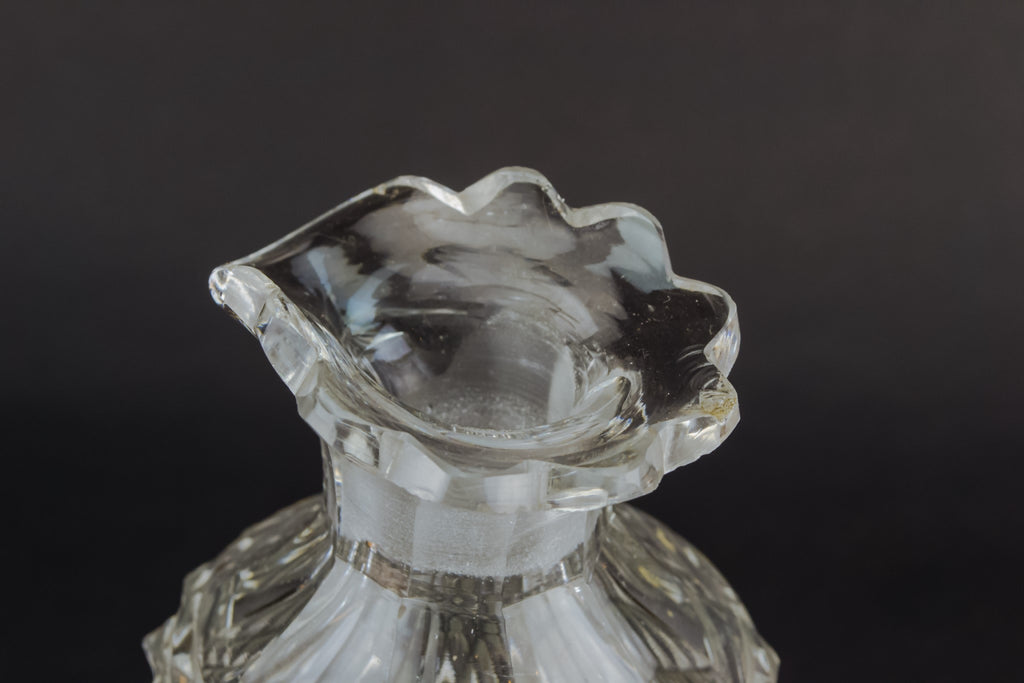 Cut glass Regency decanter