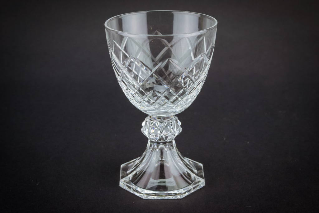 6 crystal shot glasses