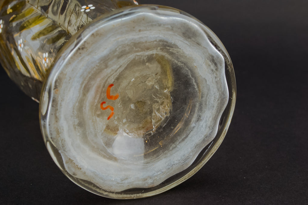 2 wine gilded decanters