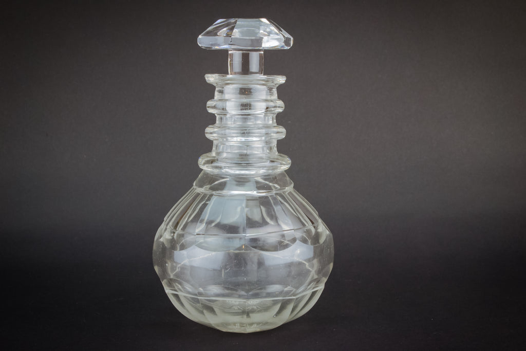 Sherry cut glass decanter