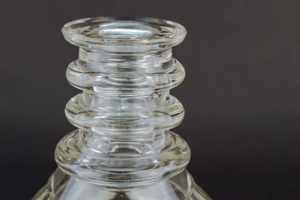 Sherry cut glass decanter